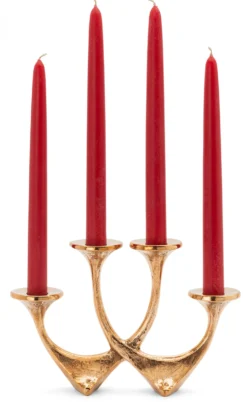 Adventsleuchter Bronzeguss