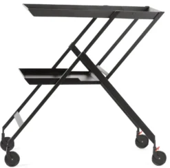 Arbeits- und Serviertisch Plico, rollbar