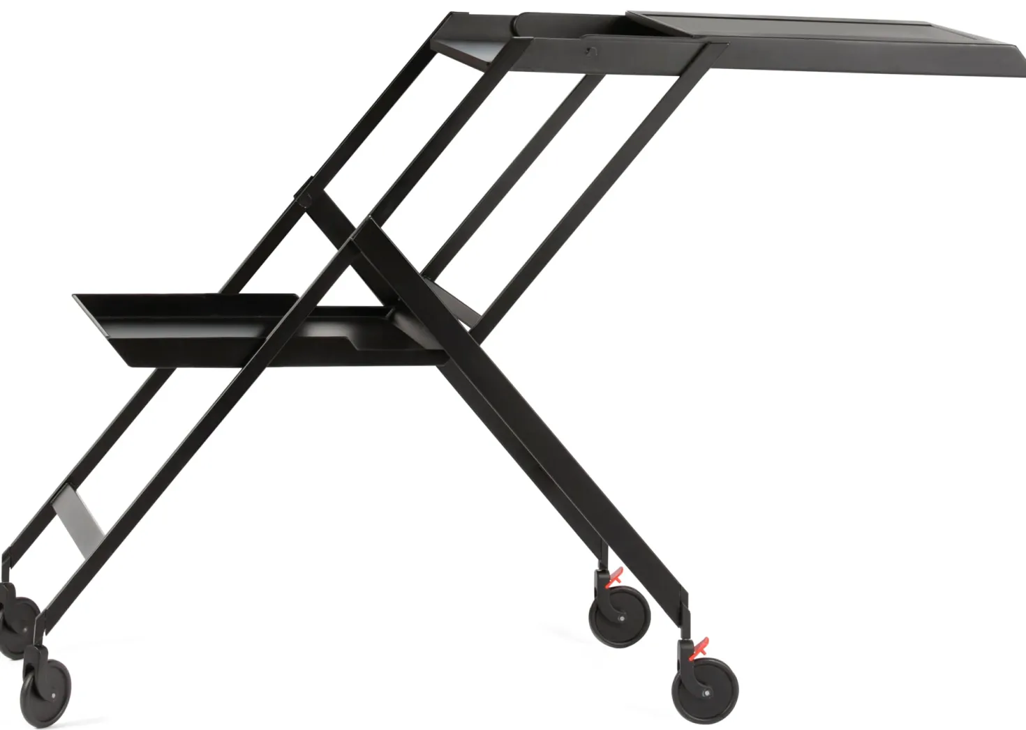 Arbeits- und Serviertisch Plico, rollbar