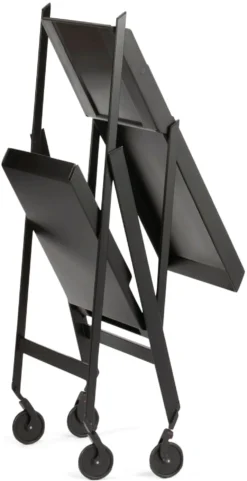 Arbeits- und Serviertisch Plico, rollbar