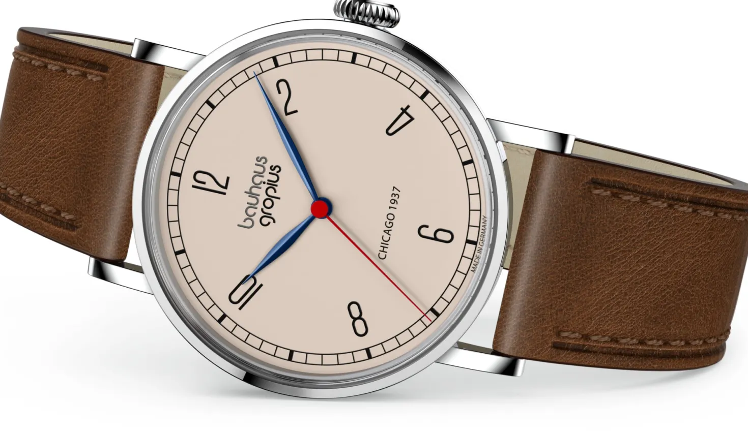 Armbanduhr Chicago 1937 Beige Ø 32,5 mm Quarz