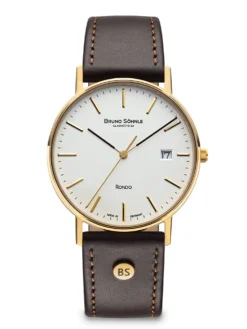Armbanduhr Rondo Gold Ø 38 mm Quarz