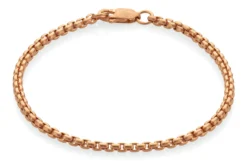Armkette Venezianer roségoldplattiert