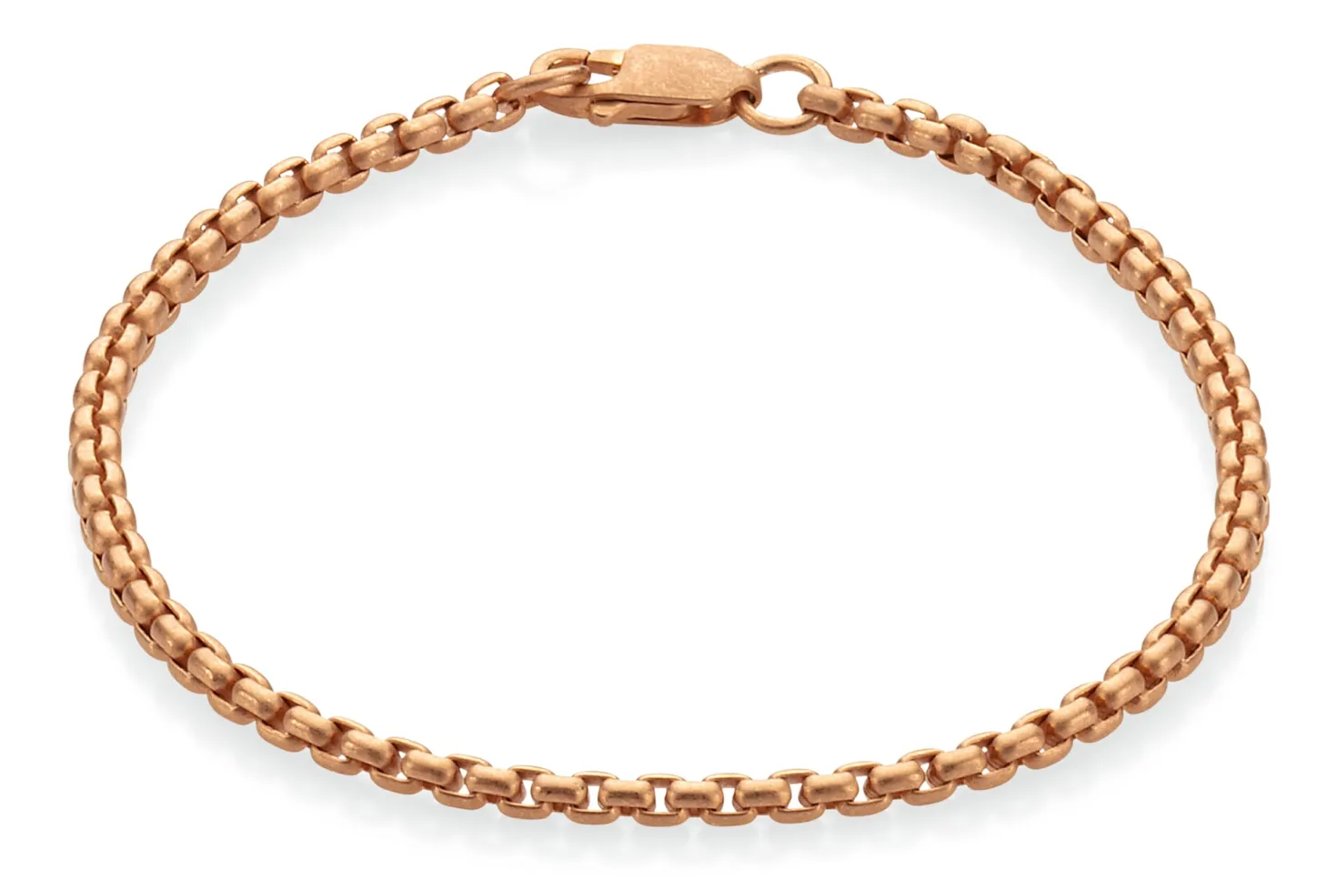 Armkette Venezianer roségoldplattiert