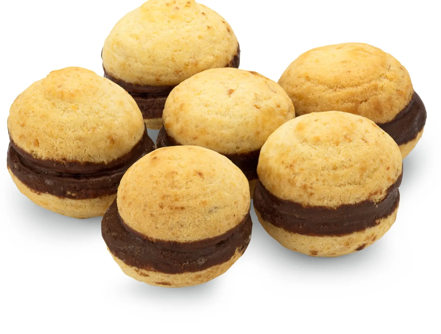 Baci di Dama Orangenkekse mit Schokolade
