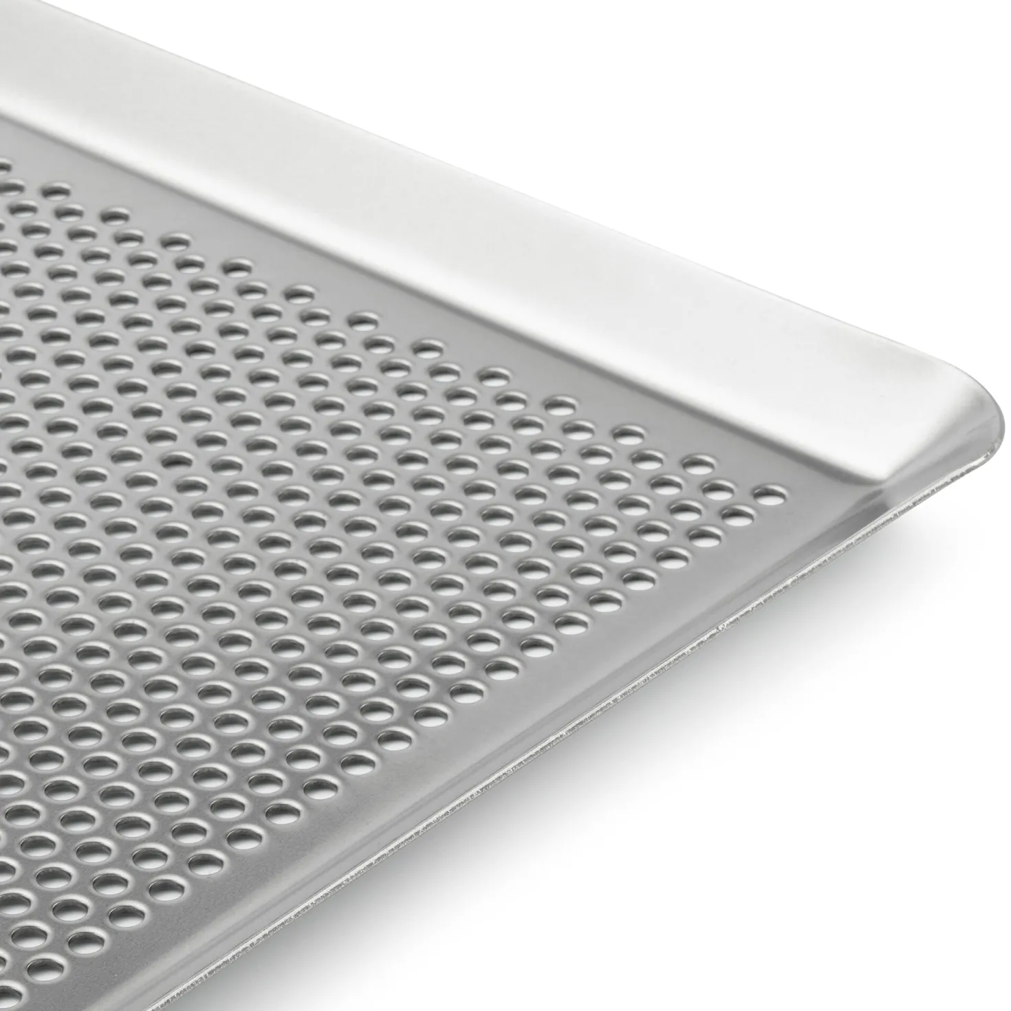 Backblech Edelstahl perforiert (40 × 30 cm)