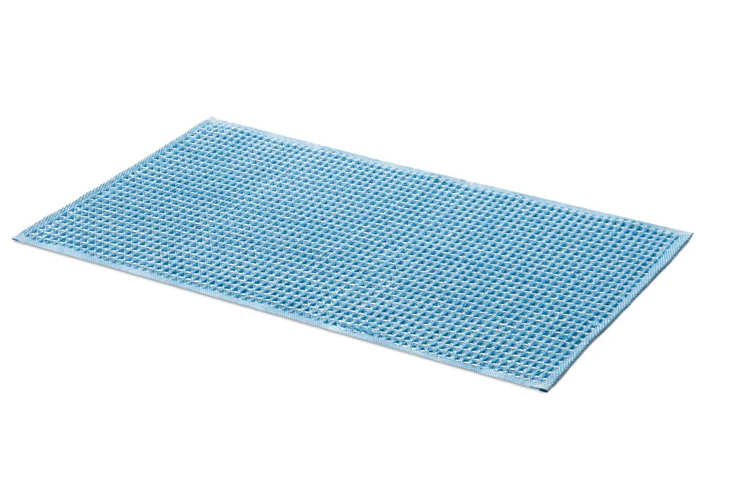Badematte Waffelpiqué Halbleinen