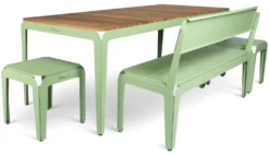 Bank Bended Bench 140