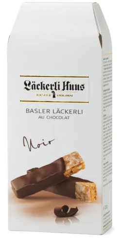 Basler Läckerli mit Zartbitterschokolade