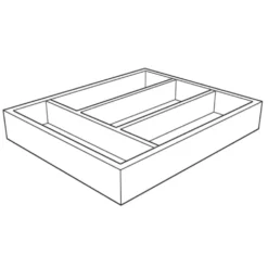 Besteckkasten Schubkastenelement 40