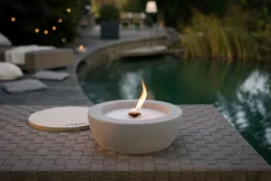 Betonfeuer Schale