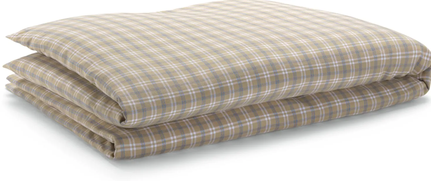 Bettbezug Flanell kariert