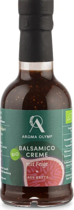 Bio-Balsamico-Creme mit Feige