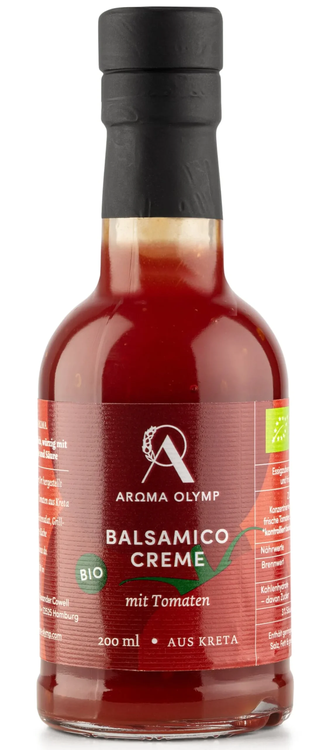 Bio-Balsamico-Creme mit Tomate