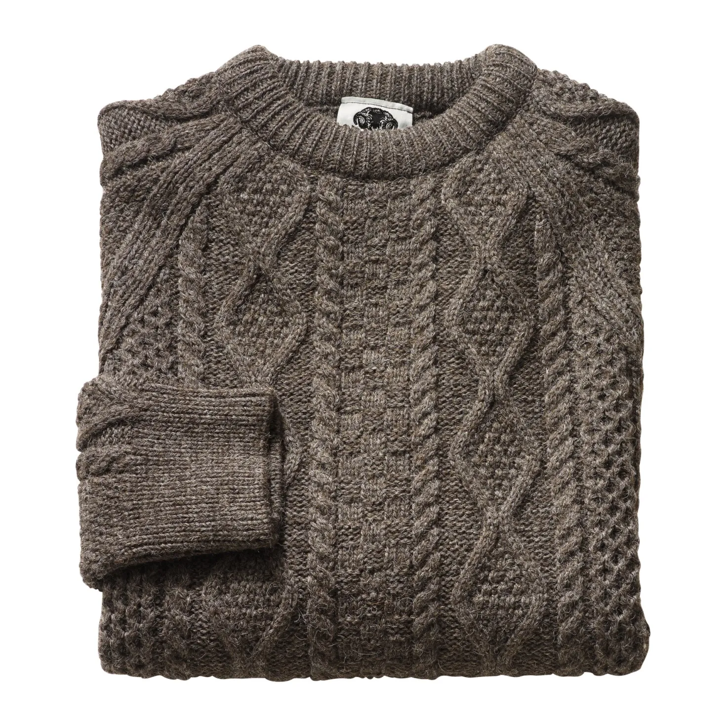 Black Sheep Aran-Pullover