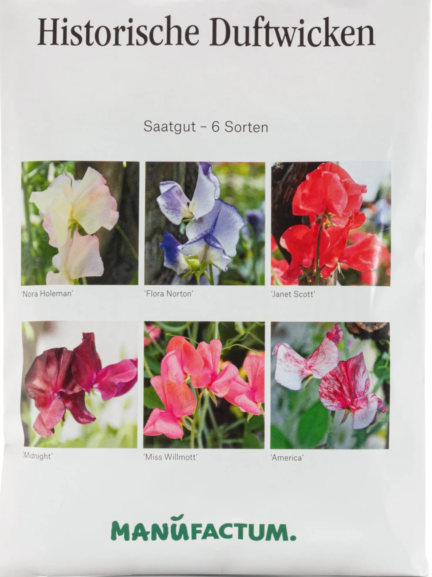 Blumensamen Historische Duftwicken