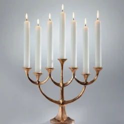 Bronzeleuchter 7-flammig