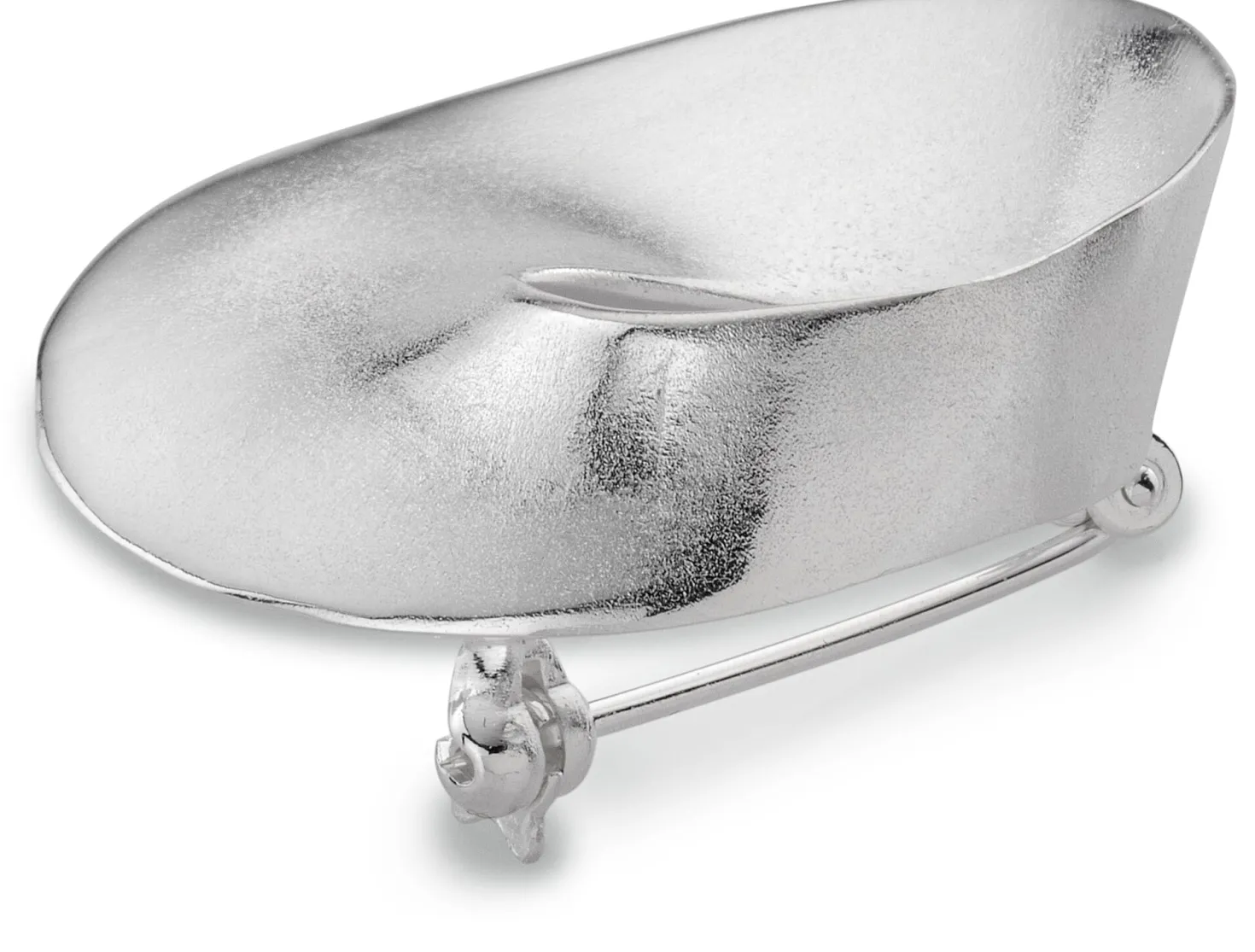 Brosche Möbius, Silber