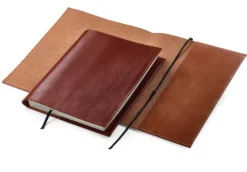 Buchhülle Rindleder