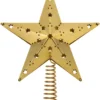 Christbaumspitze Stern Messing