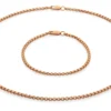 Collier Venezianer roségoldplattiert