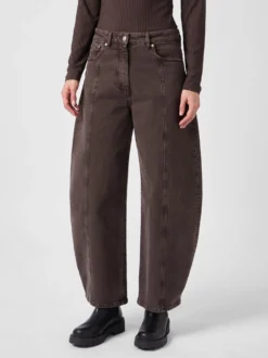 Damen-Barreljeans