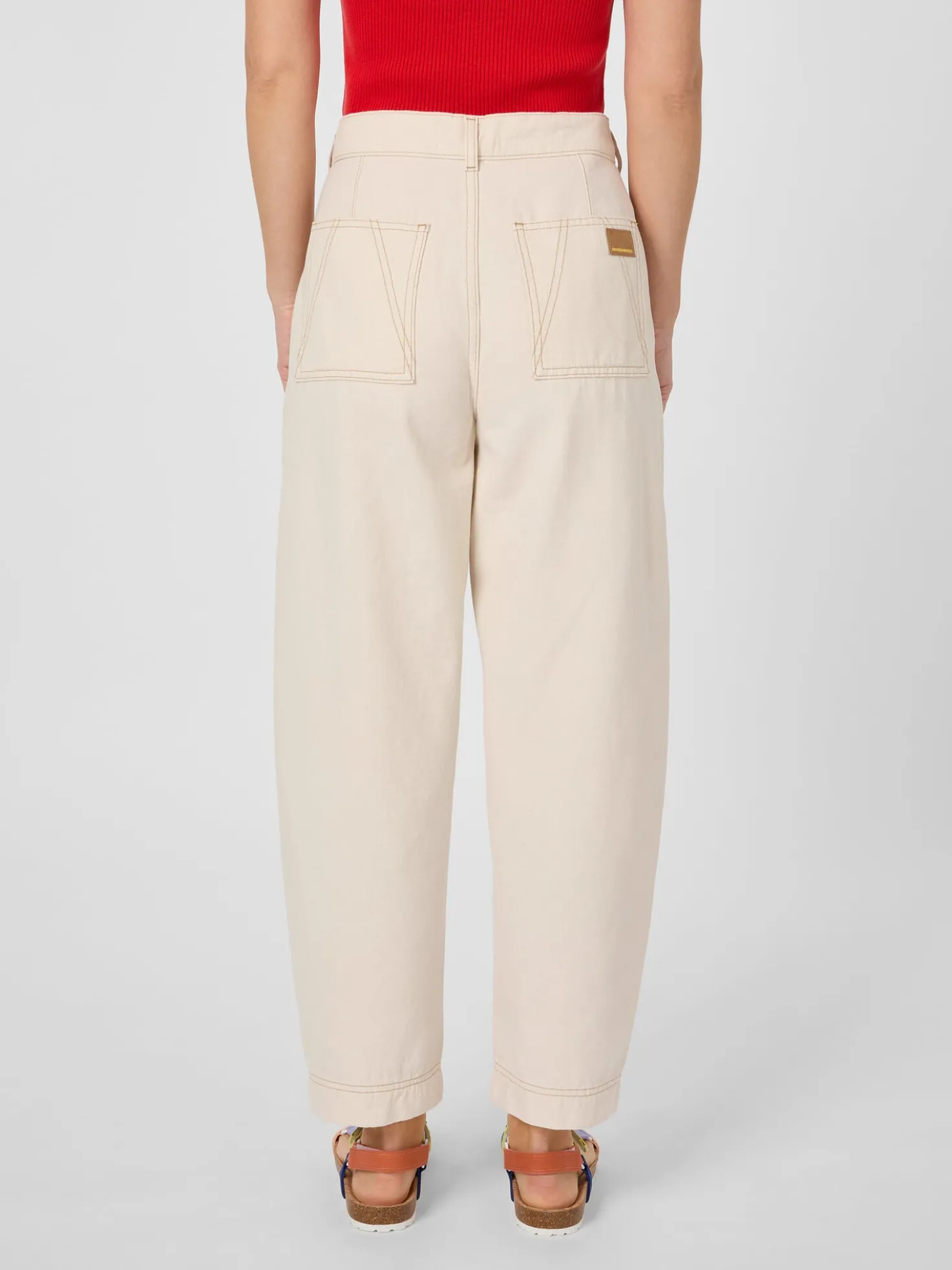 Damen-Barrel-Pants Canvas