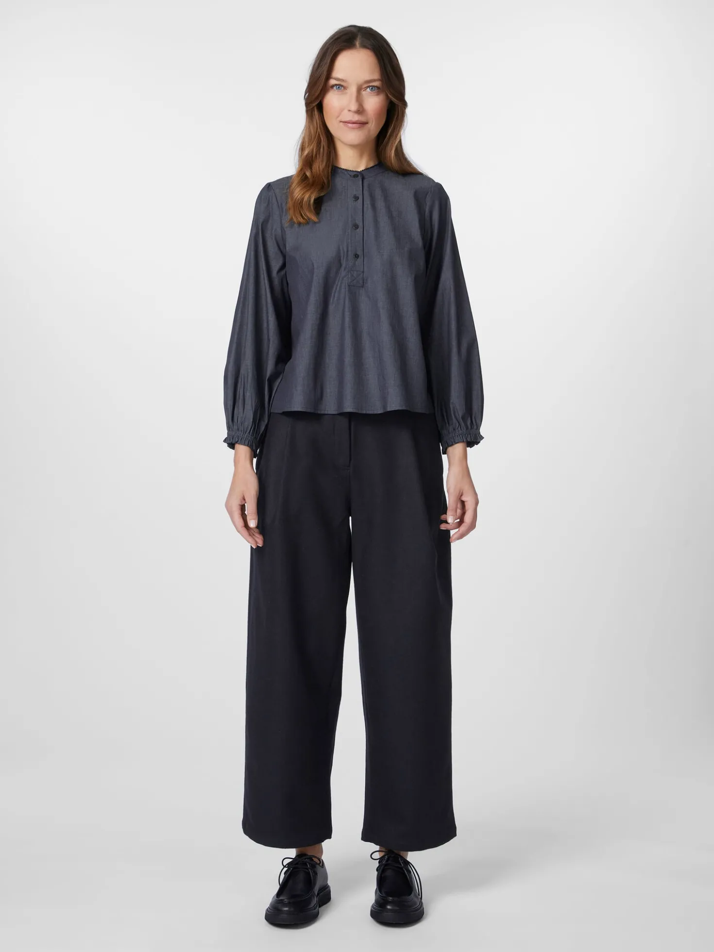 Damenbluse Chambray