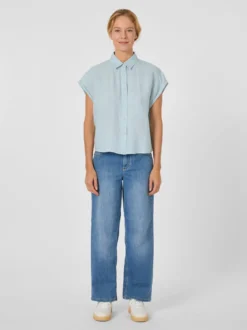 Damenbluse Kurzarm