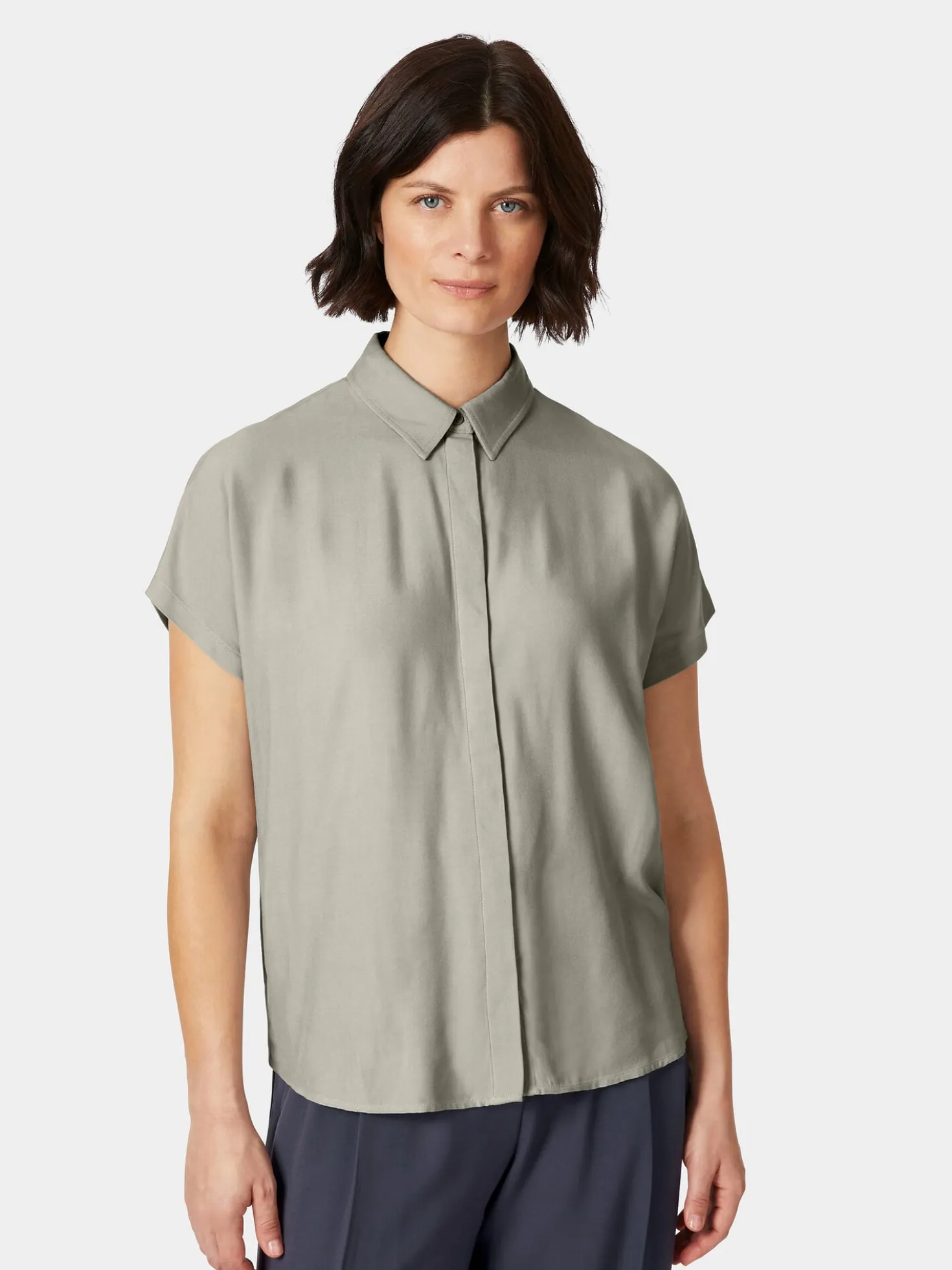 Damenbluse Kurzarm