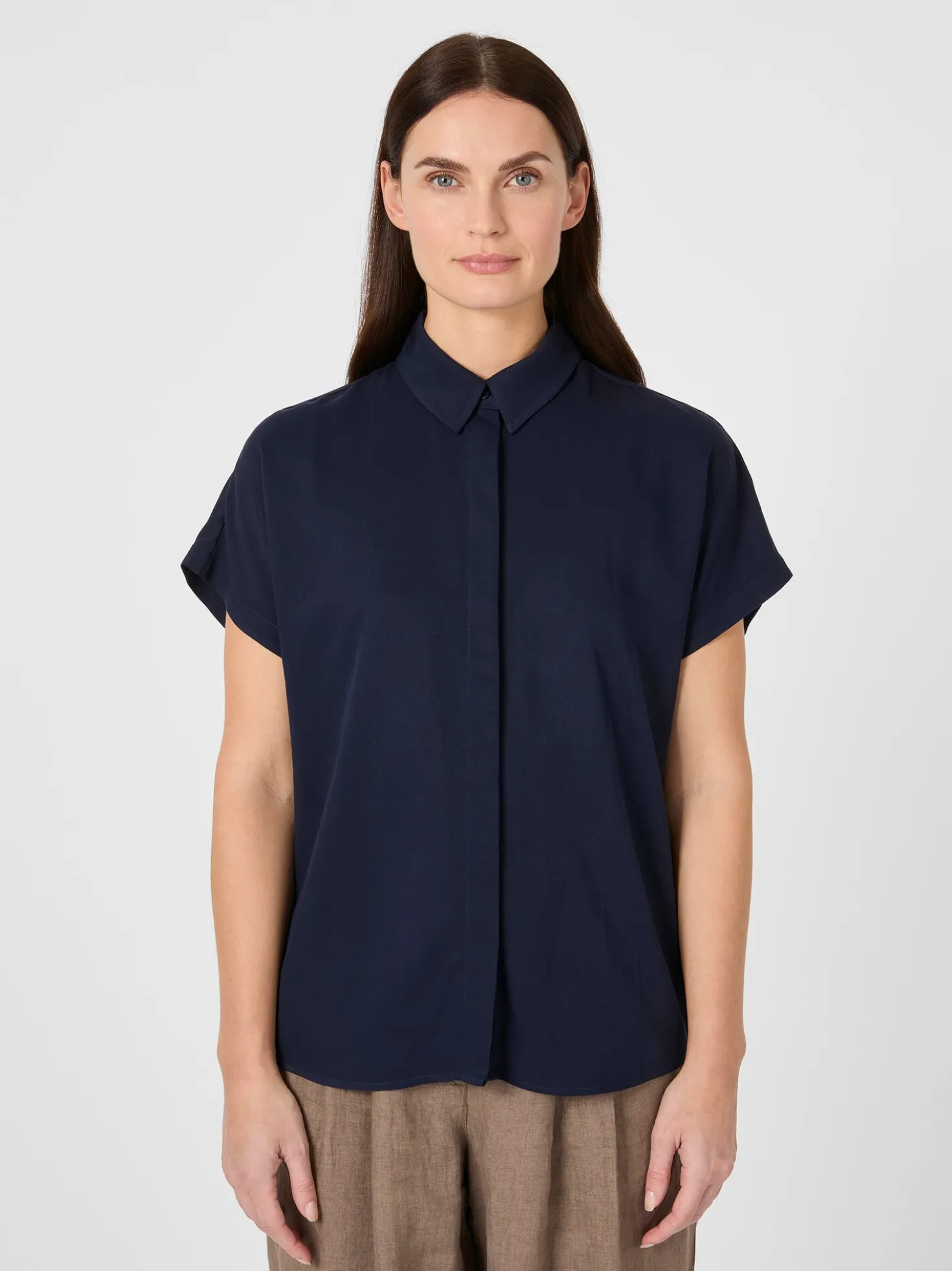 Damenbluse Kurzarm