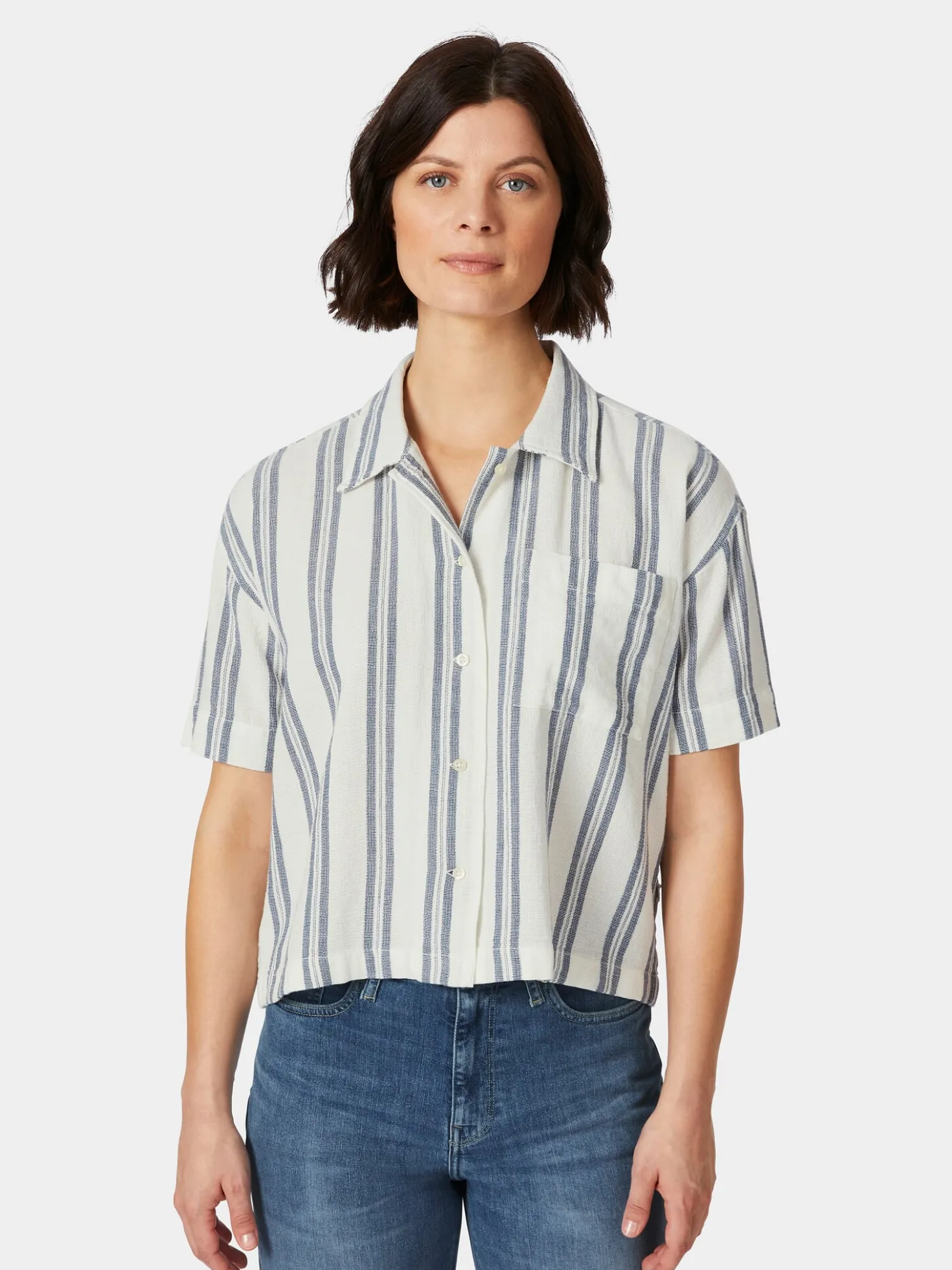 Damenbluse Kurzarm
