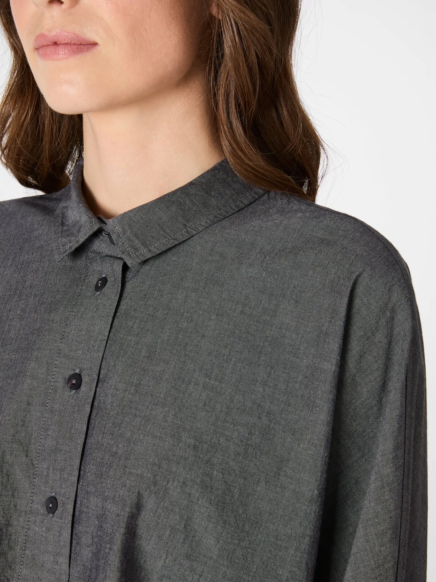 Damen-Bluse meliert