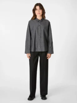 Damen-Bluse meliert