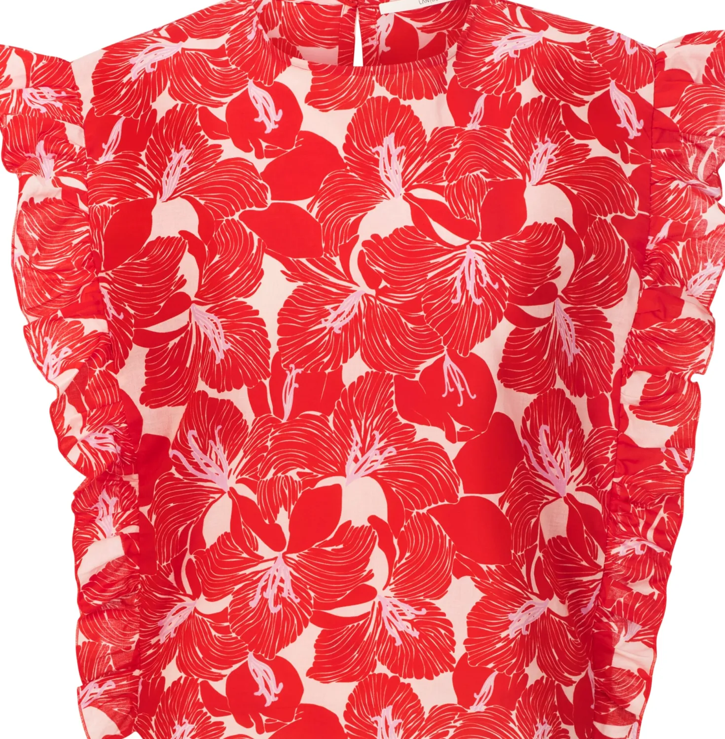 Damen-Blusenshirt Volant