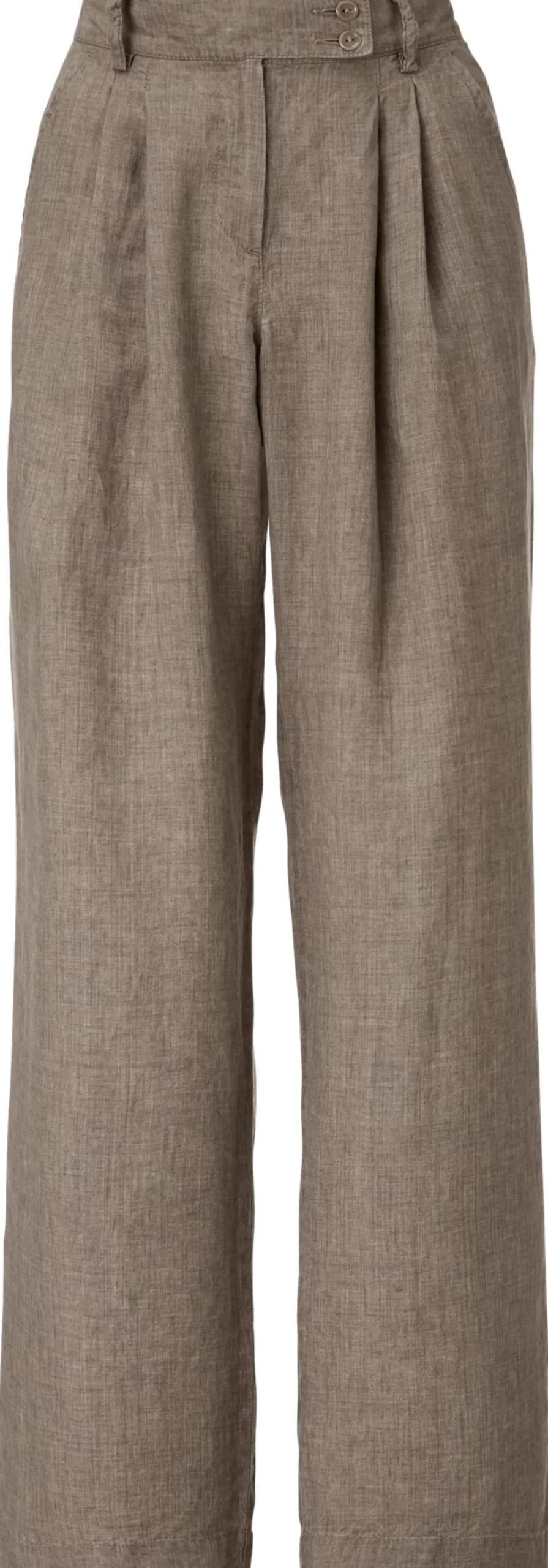 Damen-Bundfaltenhose