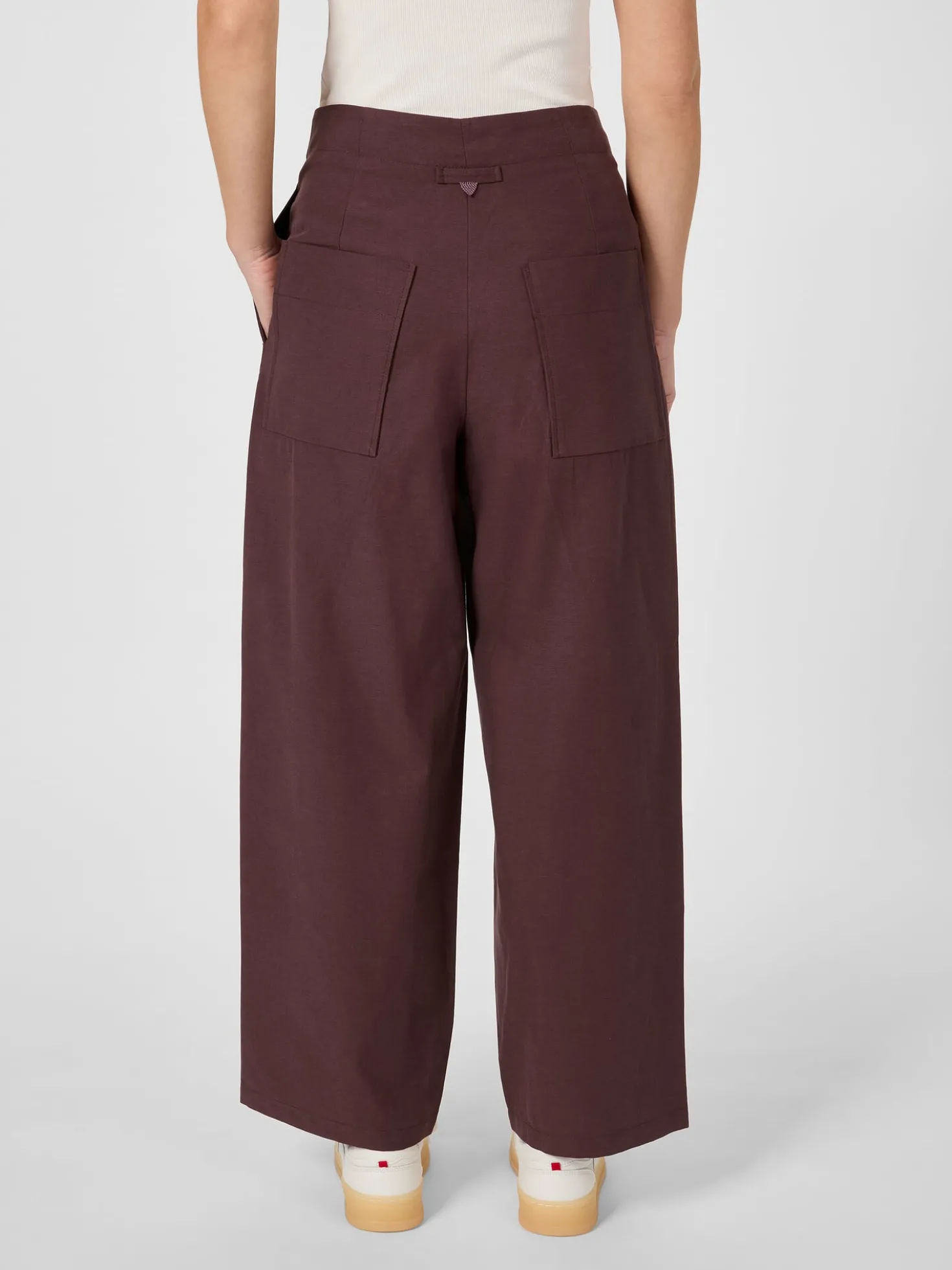 Damen-Bundfaltenhose