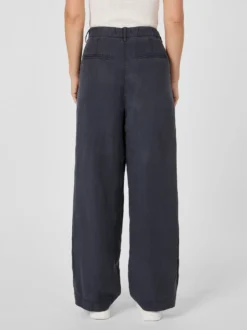 Damen-Bundfaltenhose Lyocell