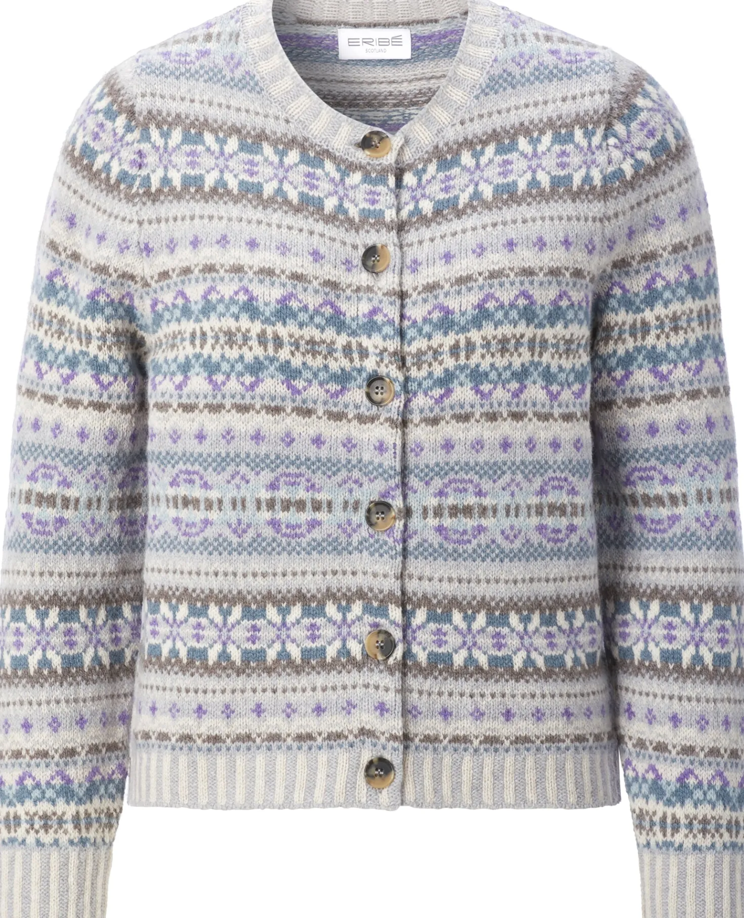 Damen-Cardigan gemustert