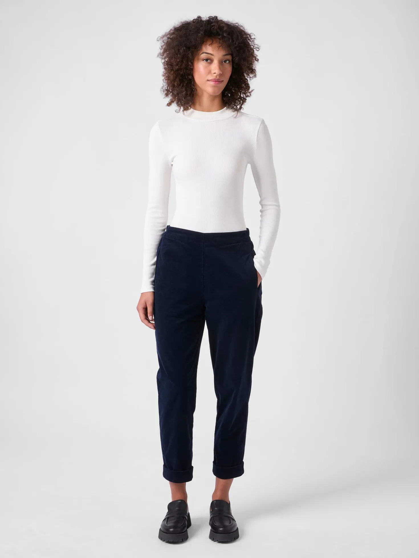 Damen-Cordhose