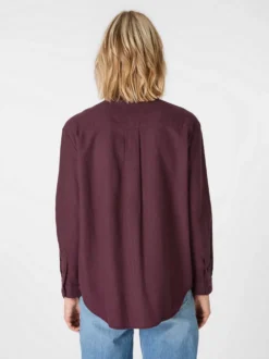 Damen-Flanellbluse