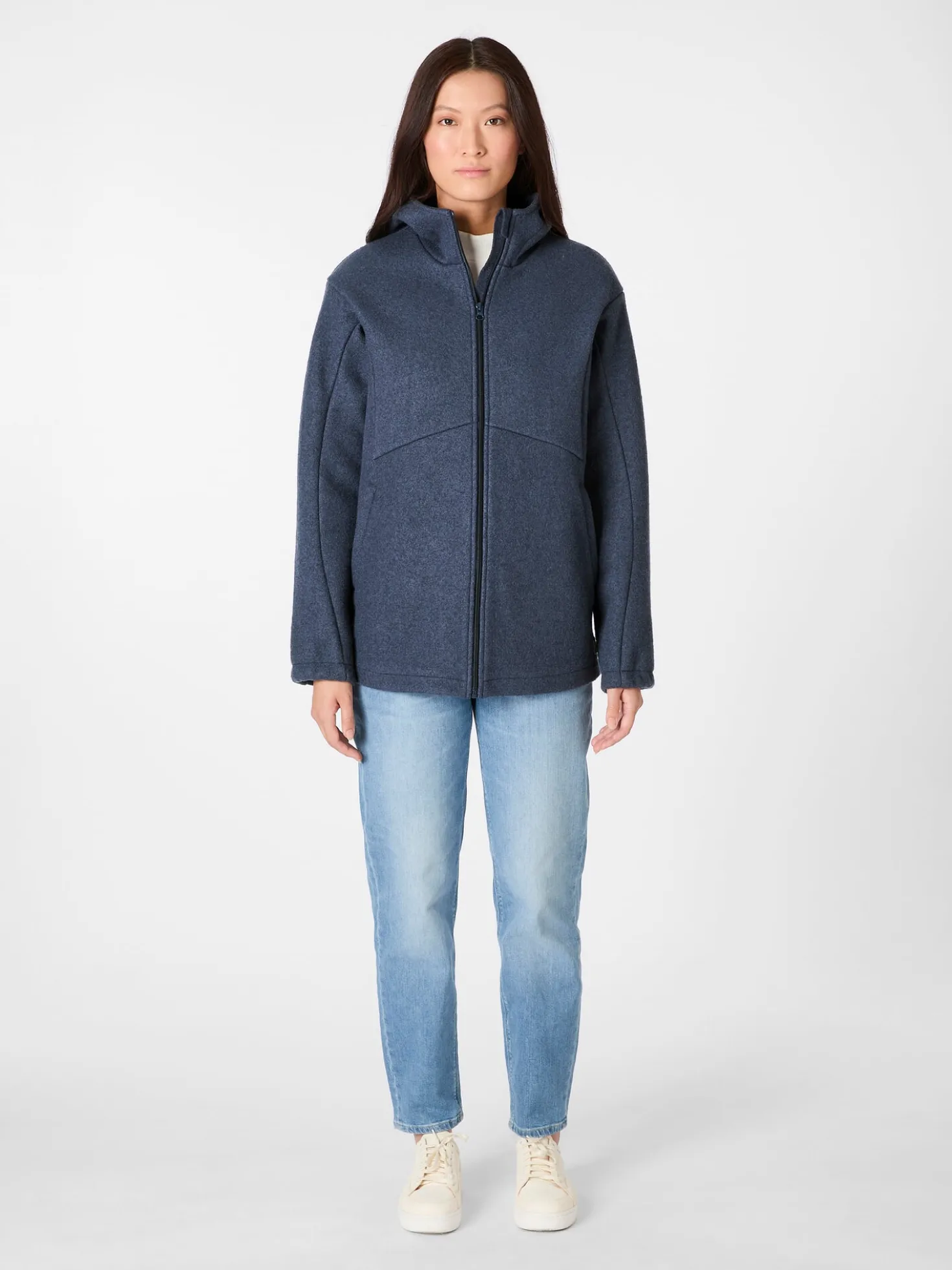 Damen-Funktionsjacke Schurwolle