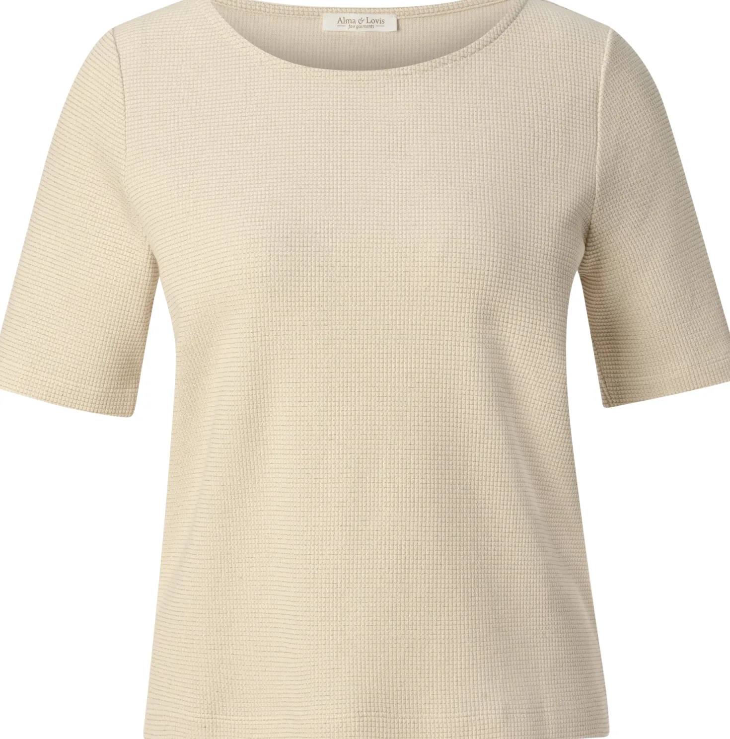 Damen-Glitzershirt Kurzarm