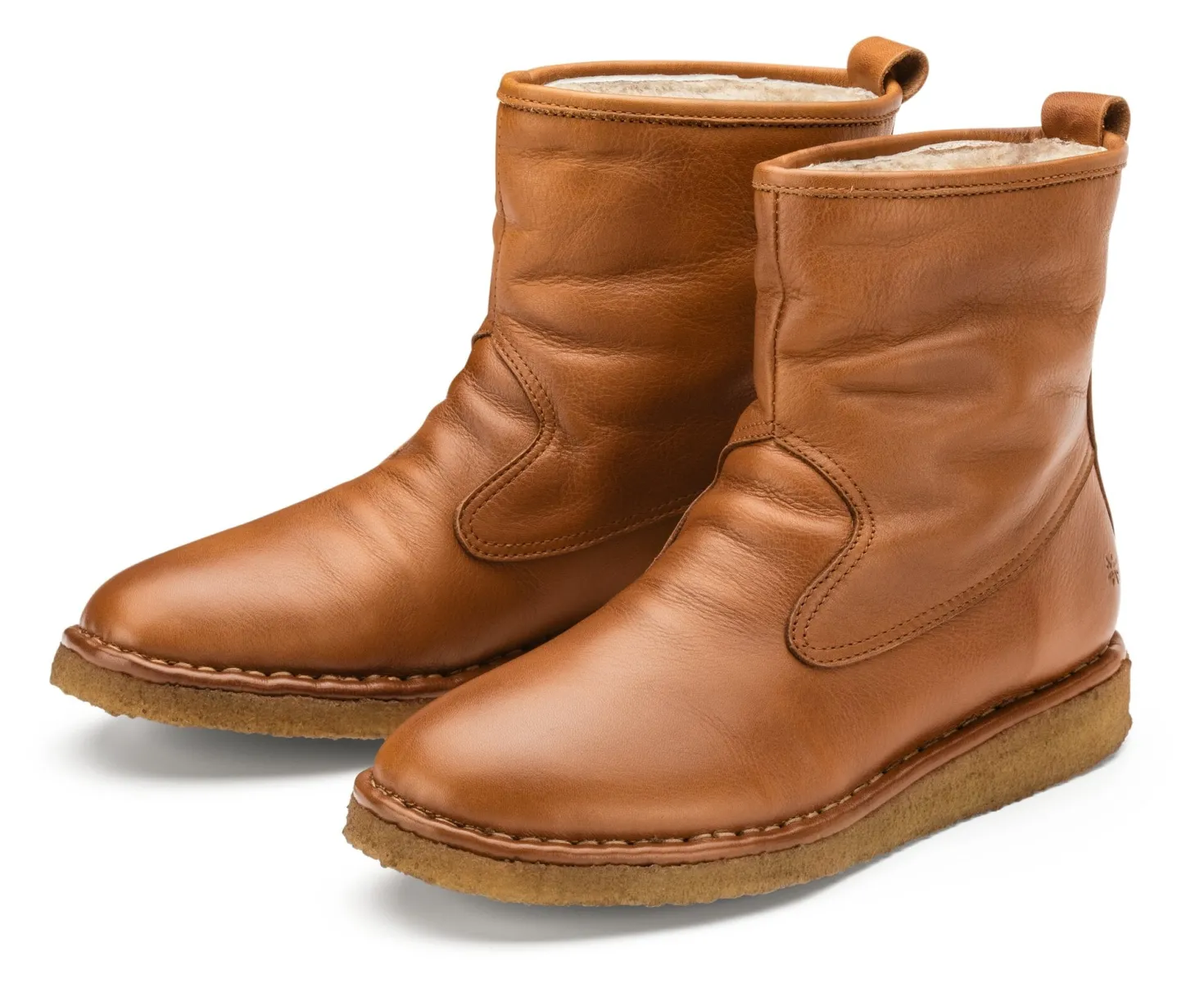 Damen-Halbstiefel gefüttert