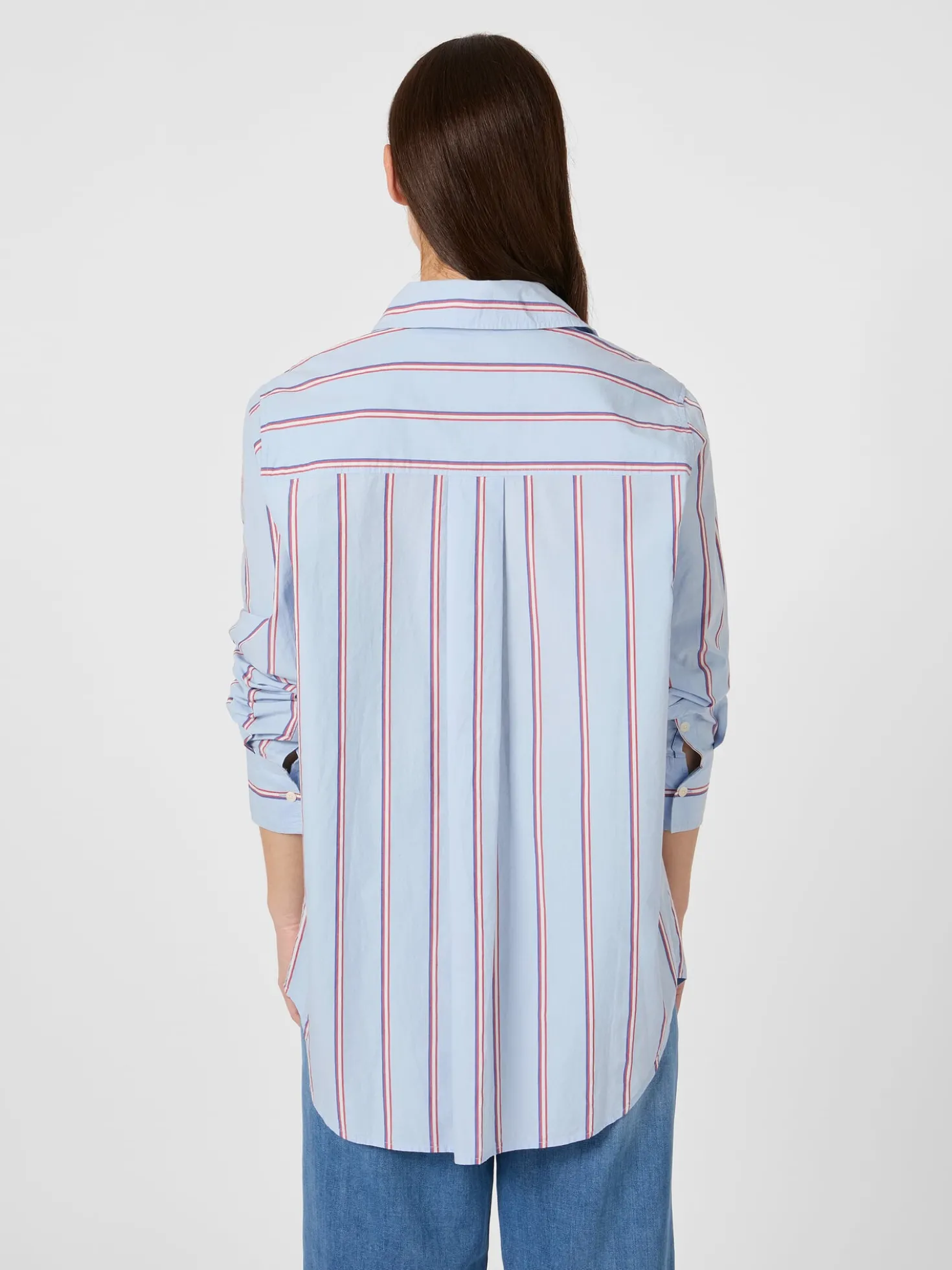 Damen-Hemdbluse gestreift