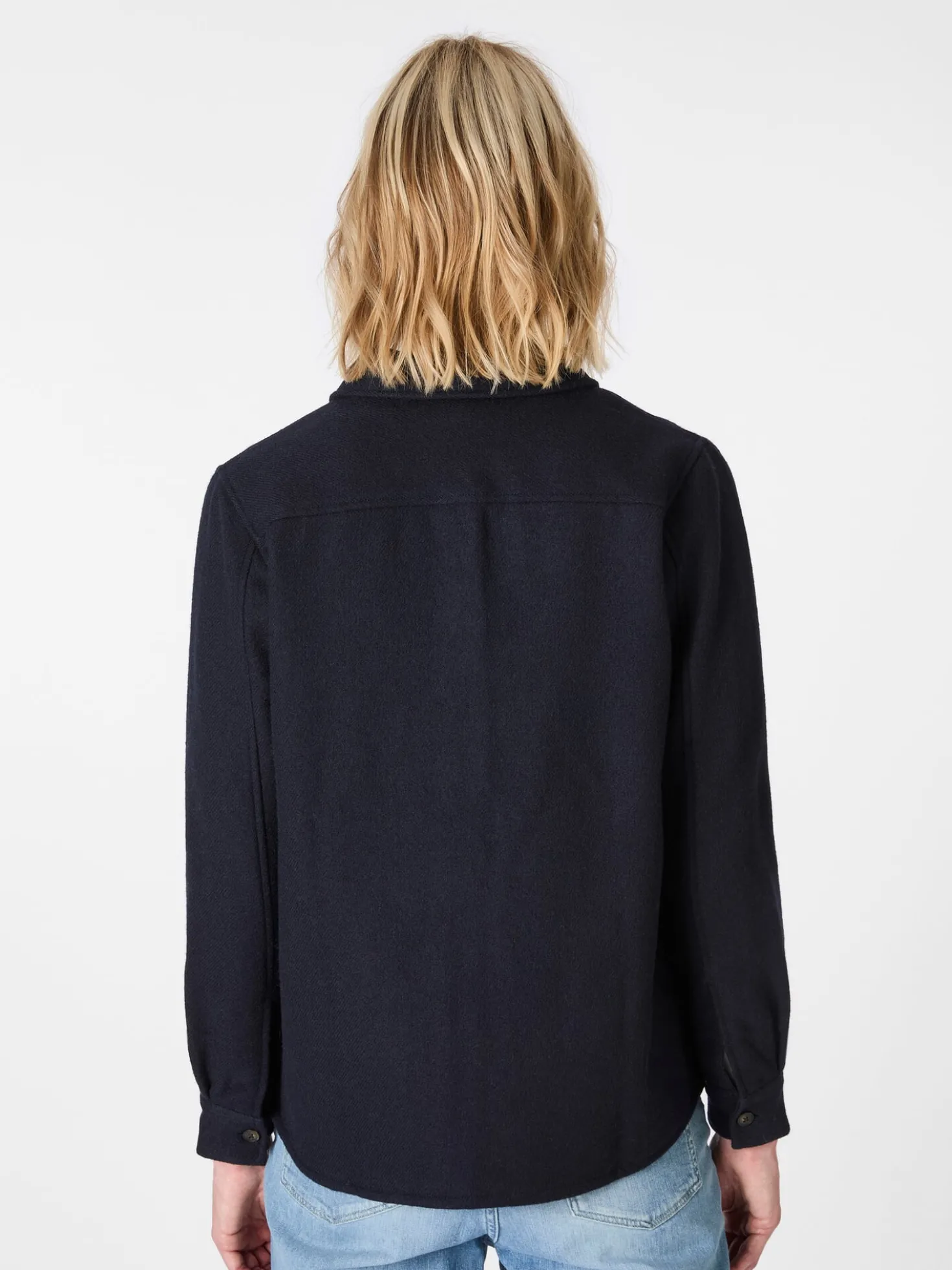 Damen-Hemdjacke Wolle