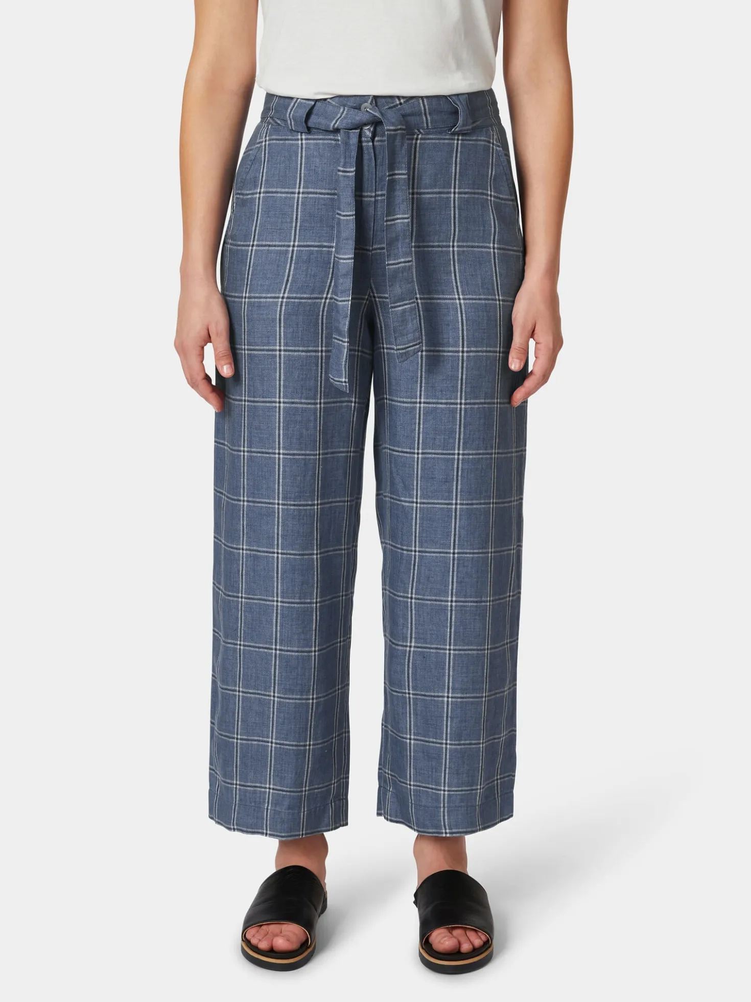 Damenhose kariert