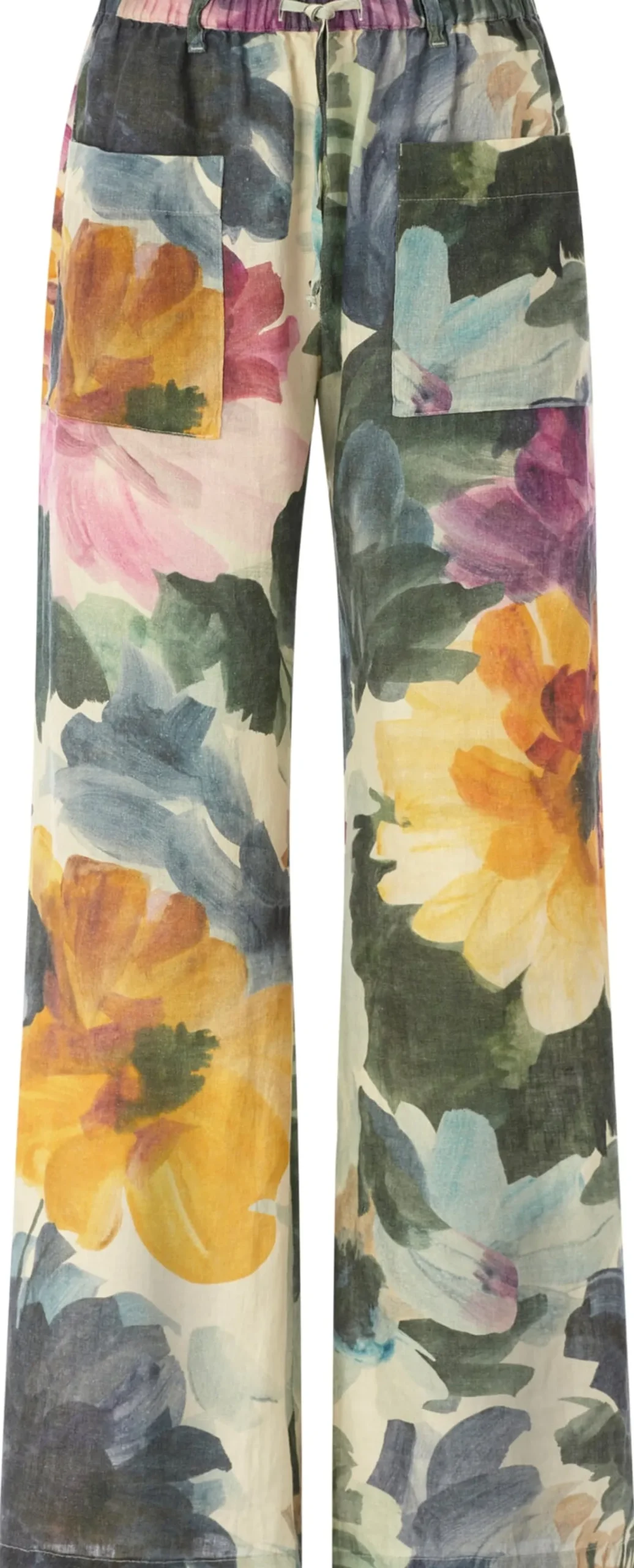 Damenhose Leinen