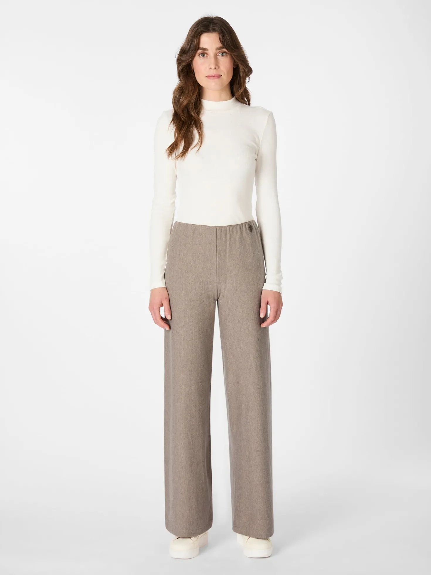 Damenhose mit elastischem Bund