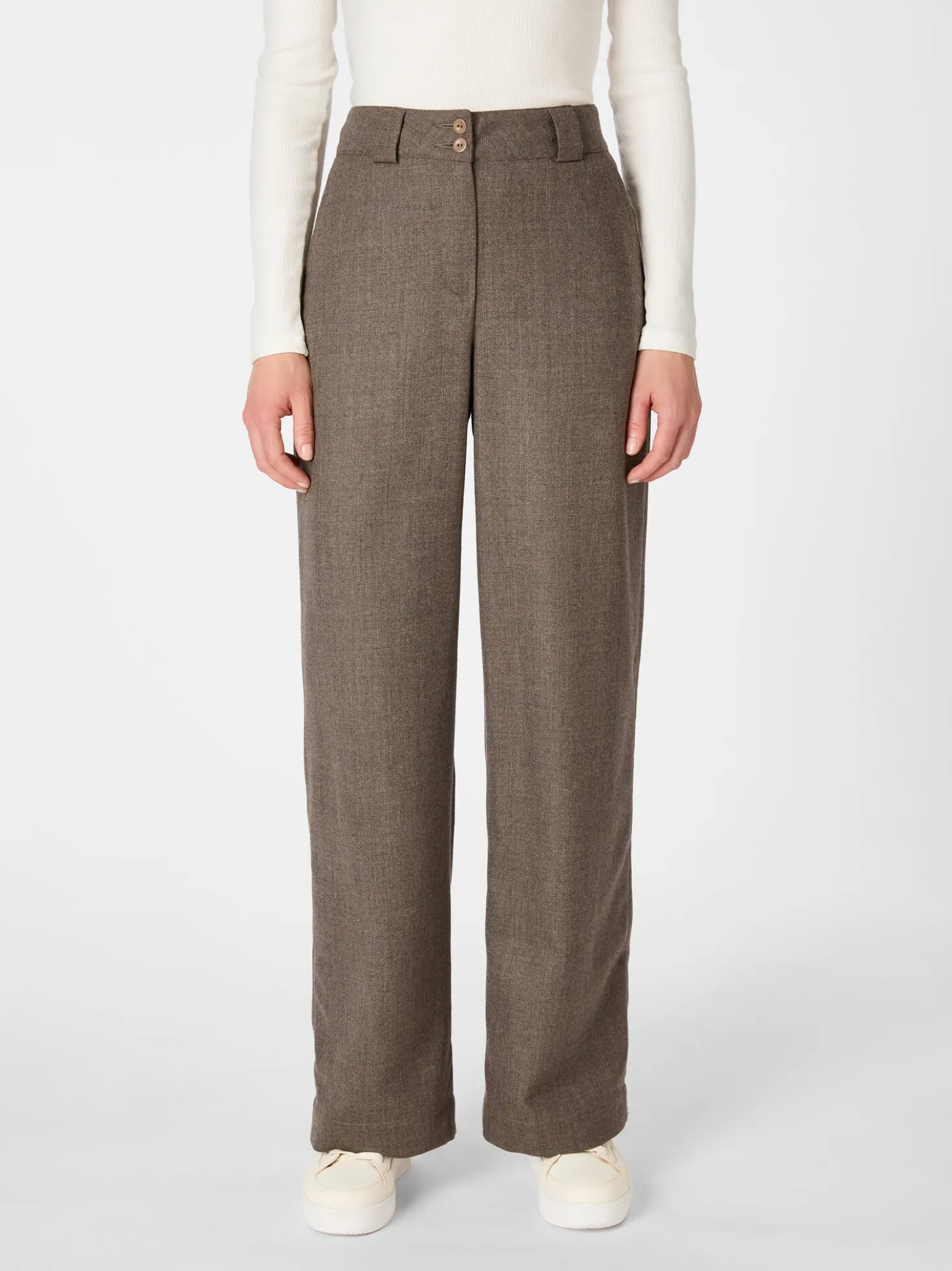 Damenhose Schurwolle